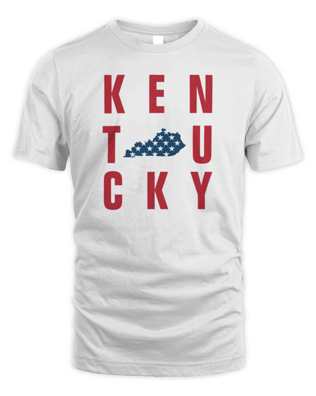 Ky Americana Stacked Tee Kentucky Branded