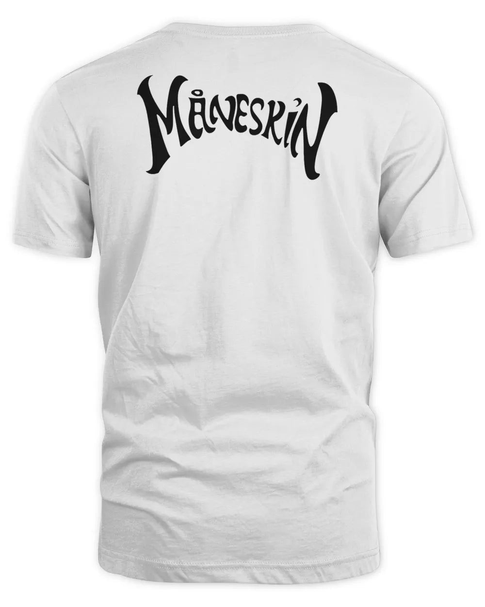 Maneskin Merch Fisheye Faces Shirt