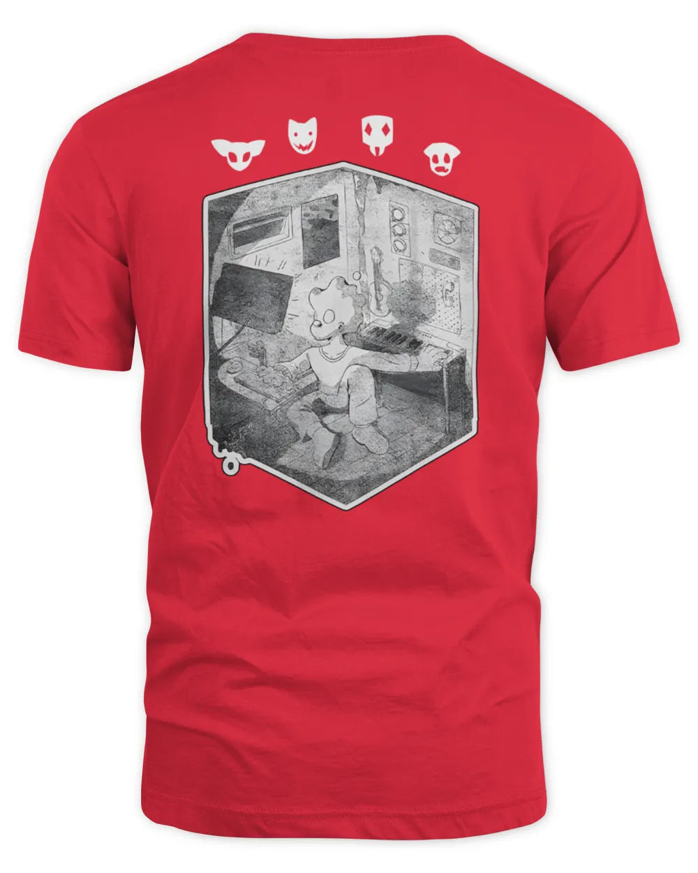 Jhariah Merch Jhariah Clare Red Studio Official Hoodie Sweatshirt