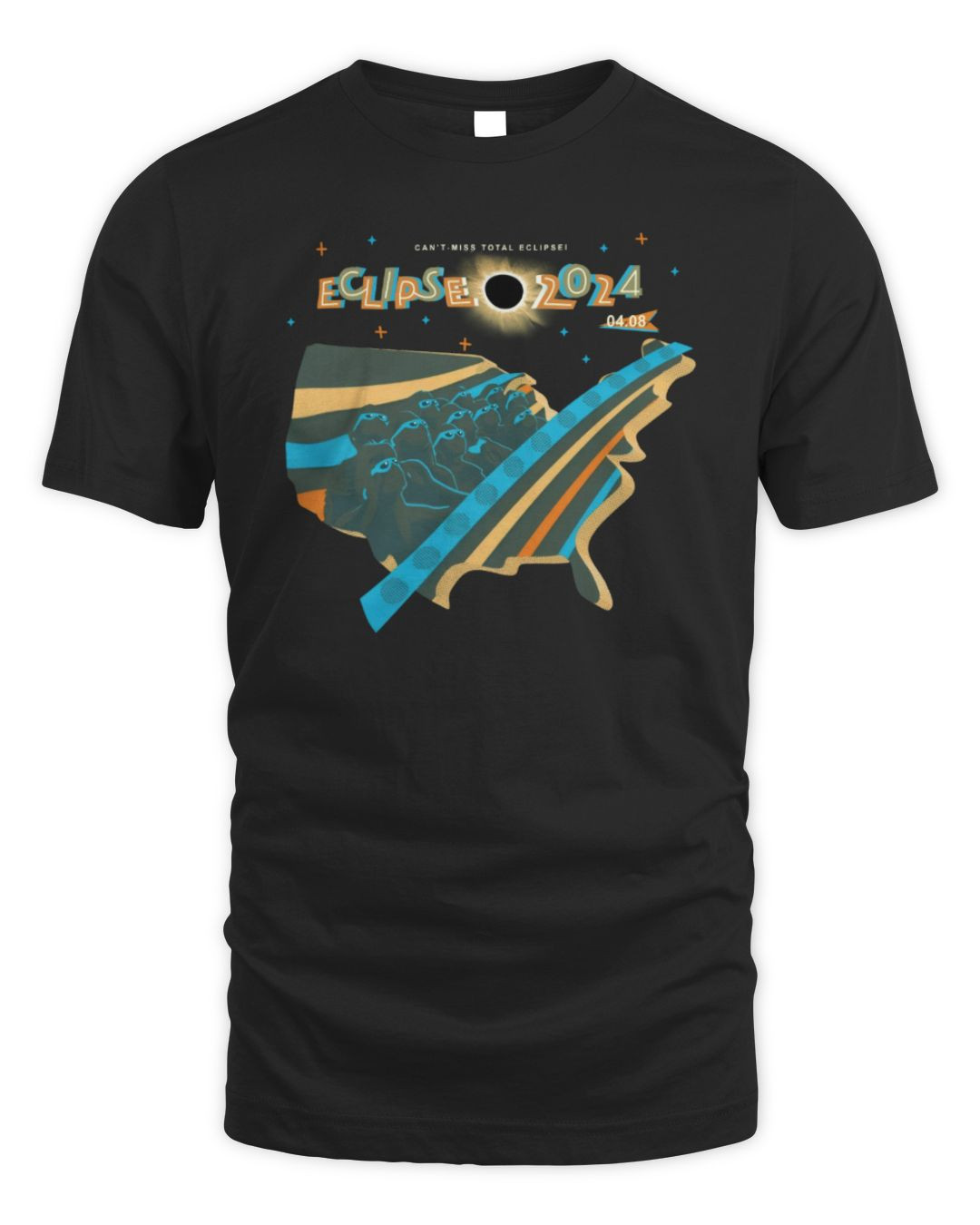 Join Chop Shop Eclipse 2024 Usa T-shirt