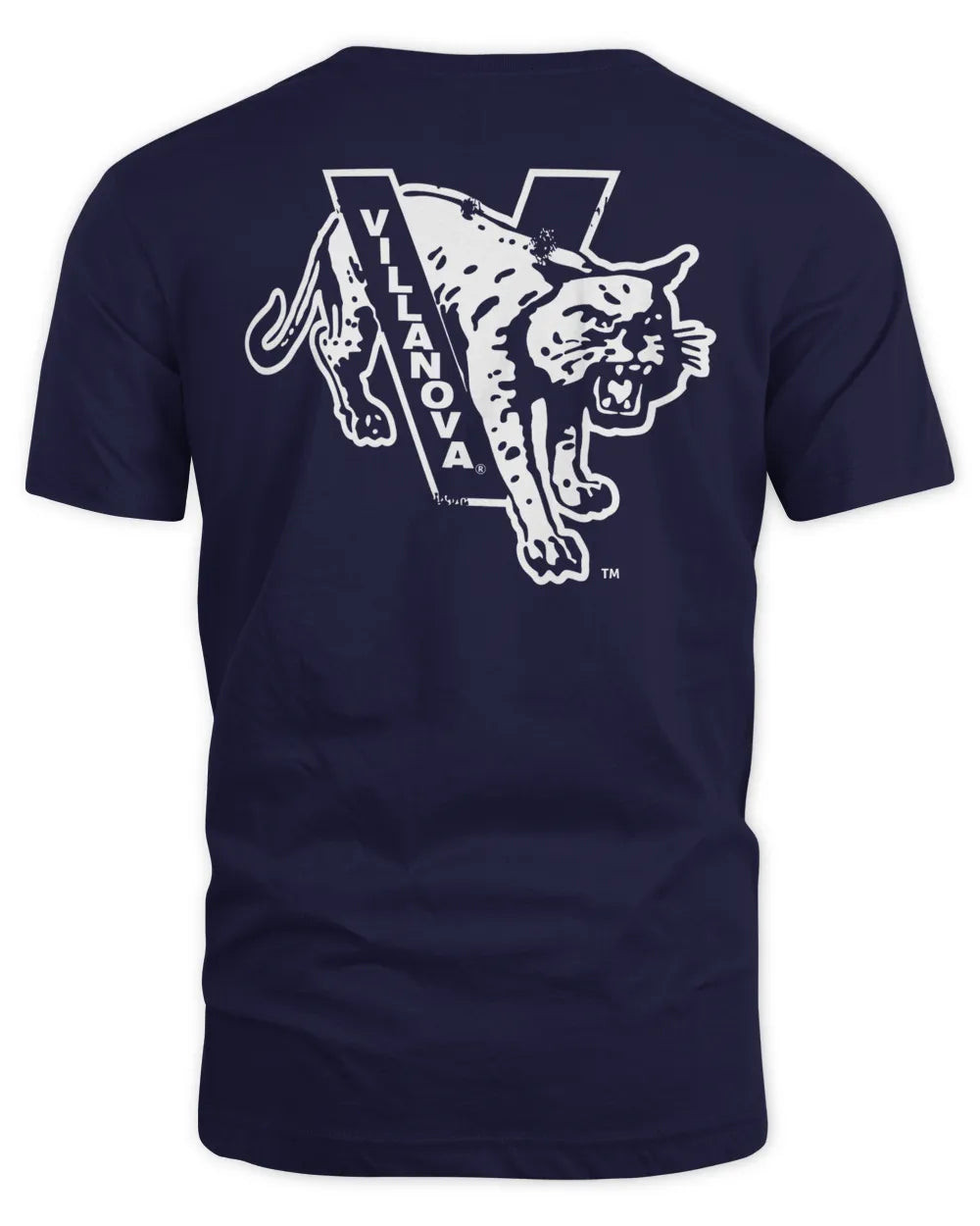 Men's Navy Villanova Wildcats 2-hit Vault Performance T-shirt