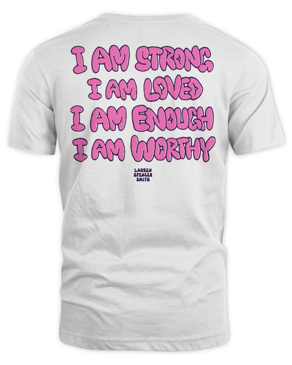 Lauren Spencer Smith Merch Affirmations Bubble Shirt