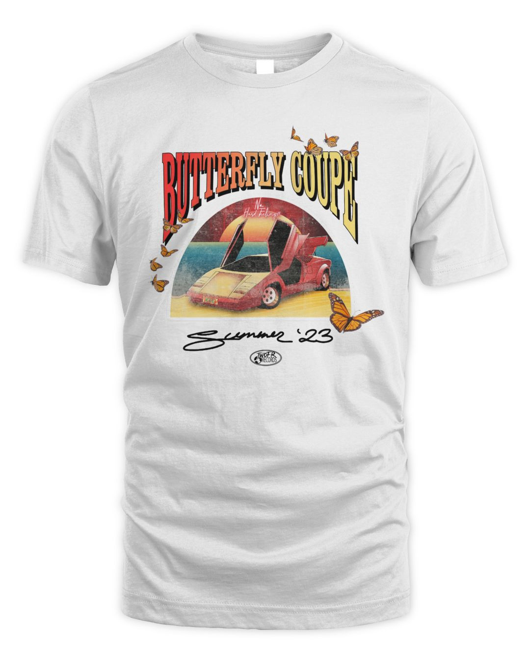 Kalan Butterfly Coupe Red Hoodie