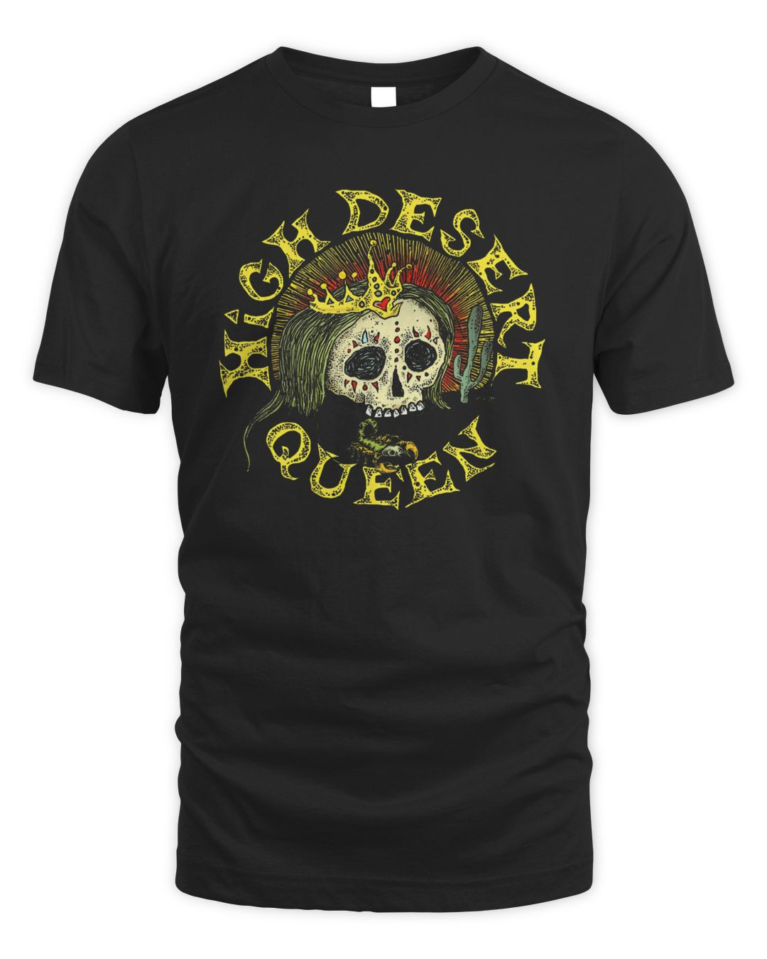 Lo-fi Merchandise High Desert Queen Queen Skull T-shirt