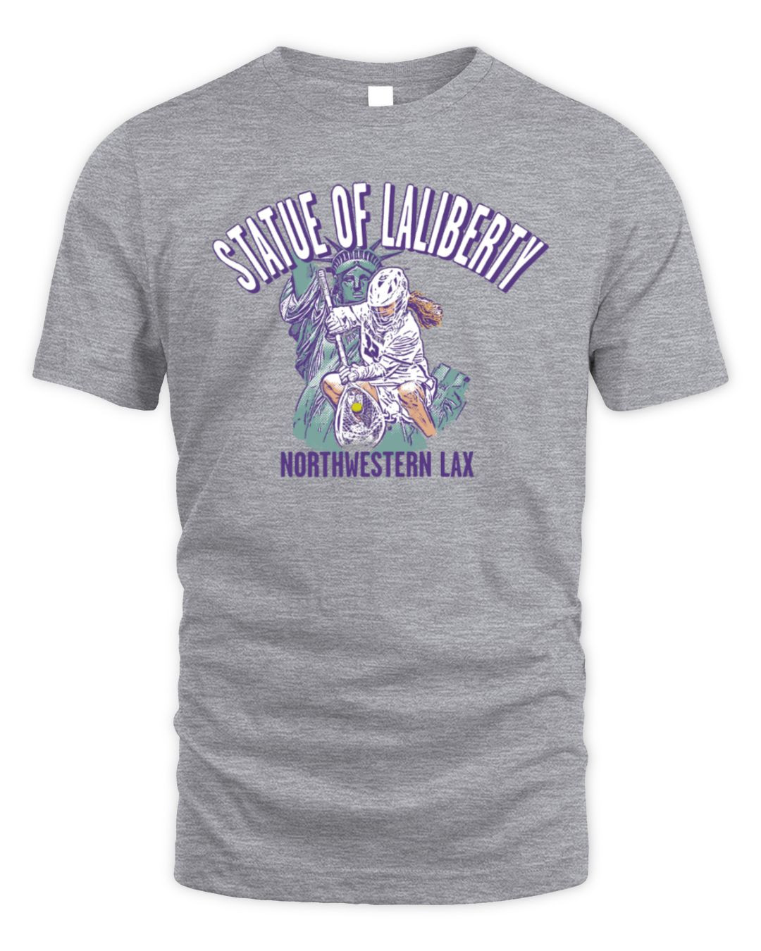 Molly Laliberty Statue Of Laliberty Tee Northwestern Wildcats