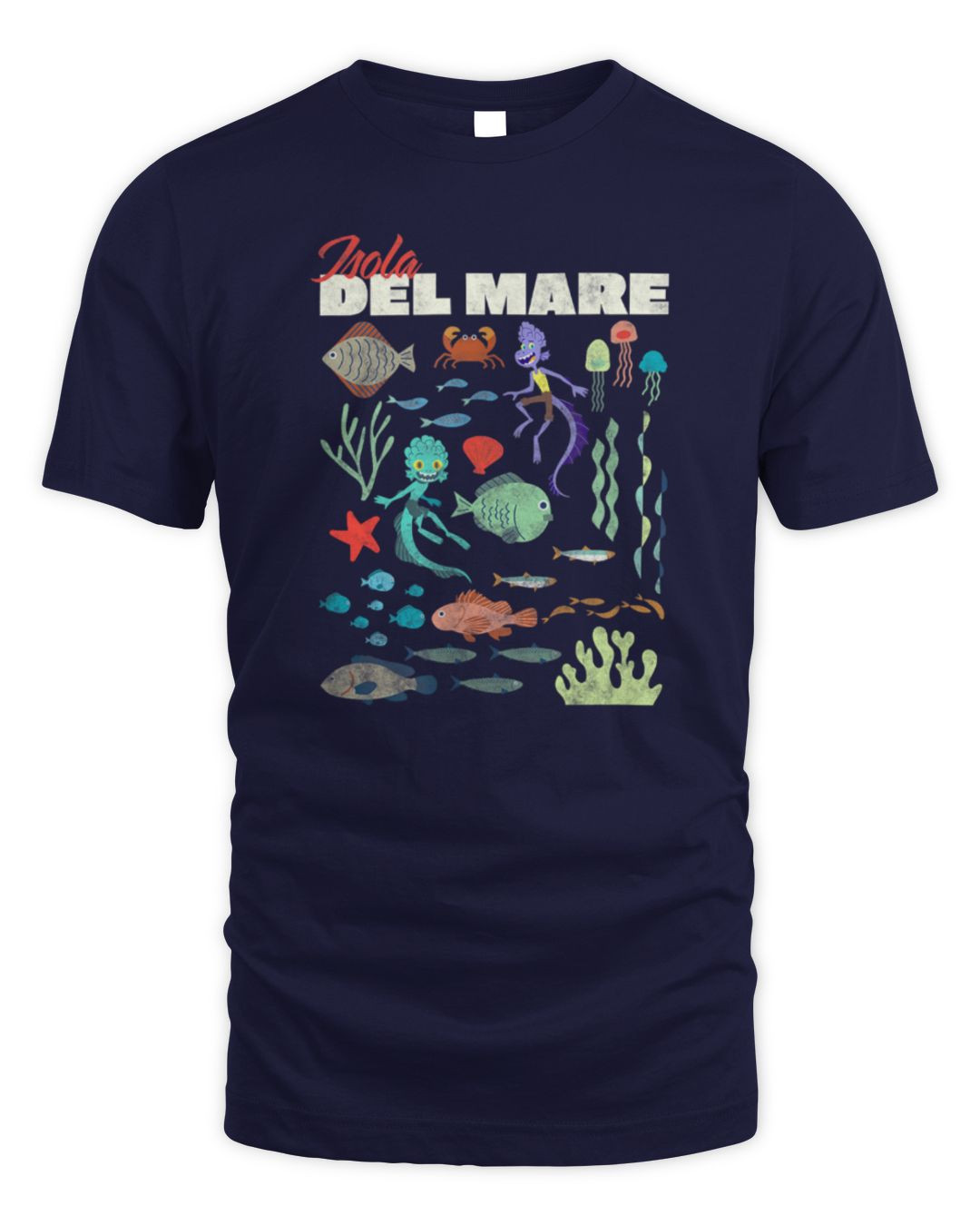 Luca Mad Engine Sea Icons T-shirt