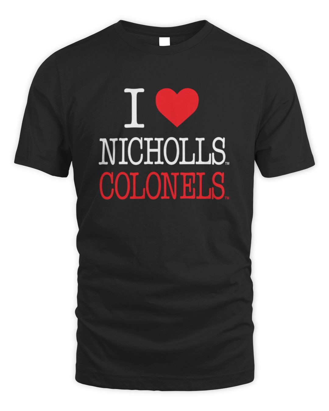 I Love Nicholls State University Colonels T-shirt