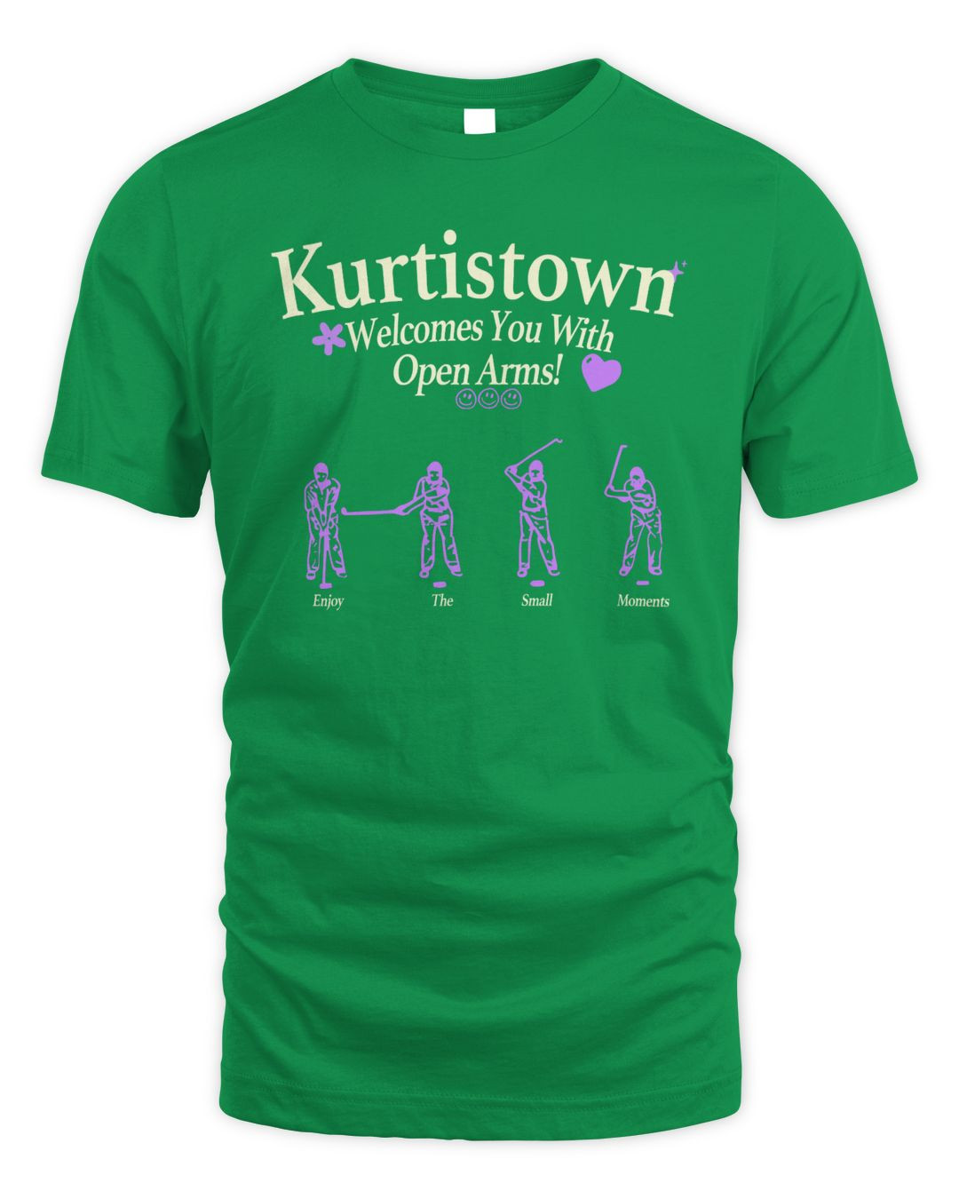 Kurtis Conner Kurtistown Welcomes You Green Tee Shirt