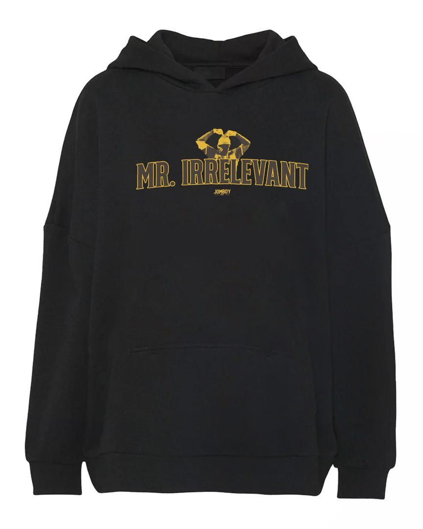 Mr. Irrelevant Vintage Hoodie Black