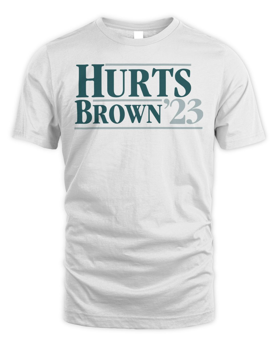 Jalen Hurts Merch Hurts Brown '23 Shirt