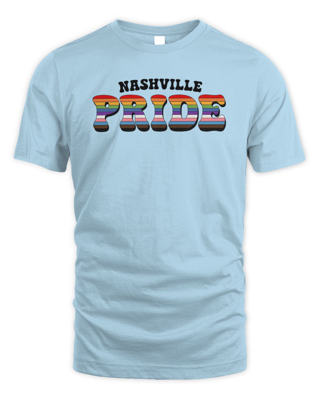 Nashville Pride Merch Nashville Pride Unisex T-shirt Blue