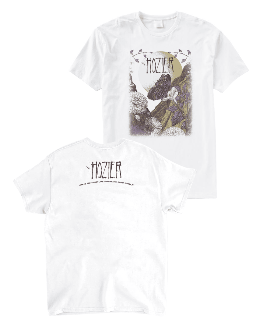 Hozier Merch Official Darien Center May 22 Show T Shirt