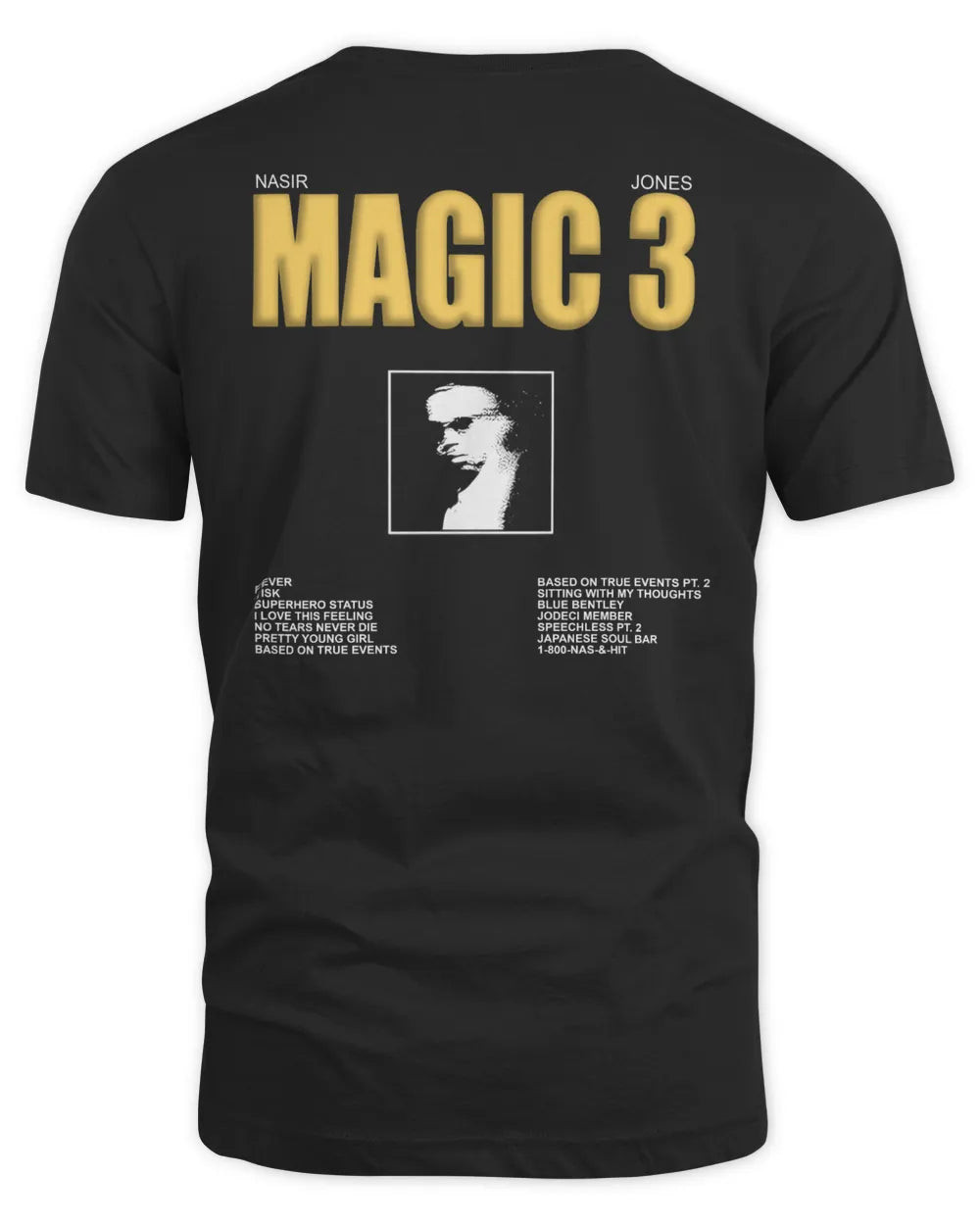 Nas Merch Magic 3 T-shirt