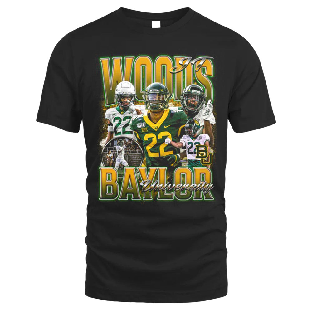 Jt Woods Baylor Tee, Vintage T-shirt Style