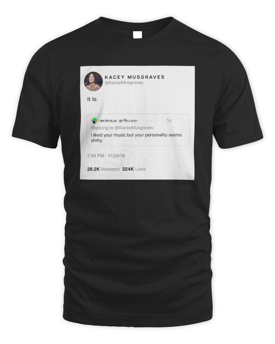 Kacey Musgraves Merch Store Tweet T Shirt
