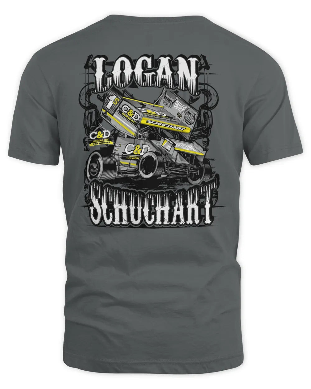 Logan Schuchart C&d Rigging 1s T-shirt