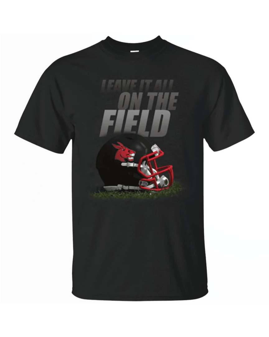 Leave It All On The Field University Of Central Missouri Mules Gridiron T Shirt