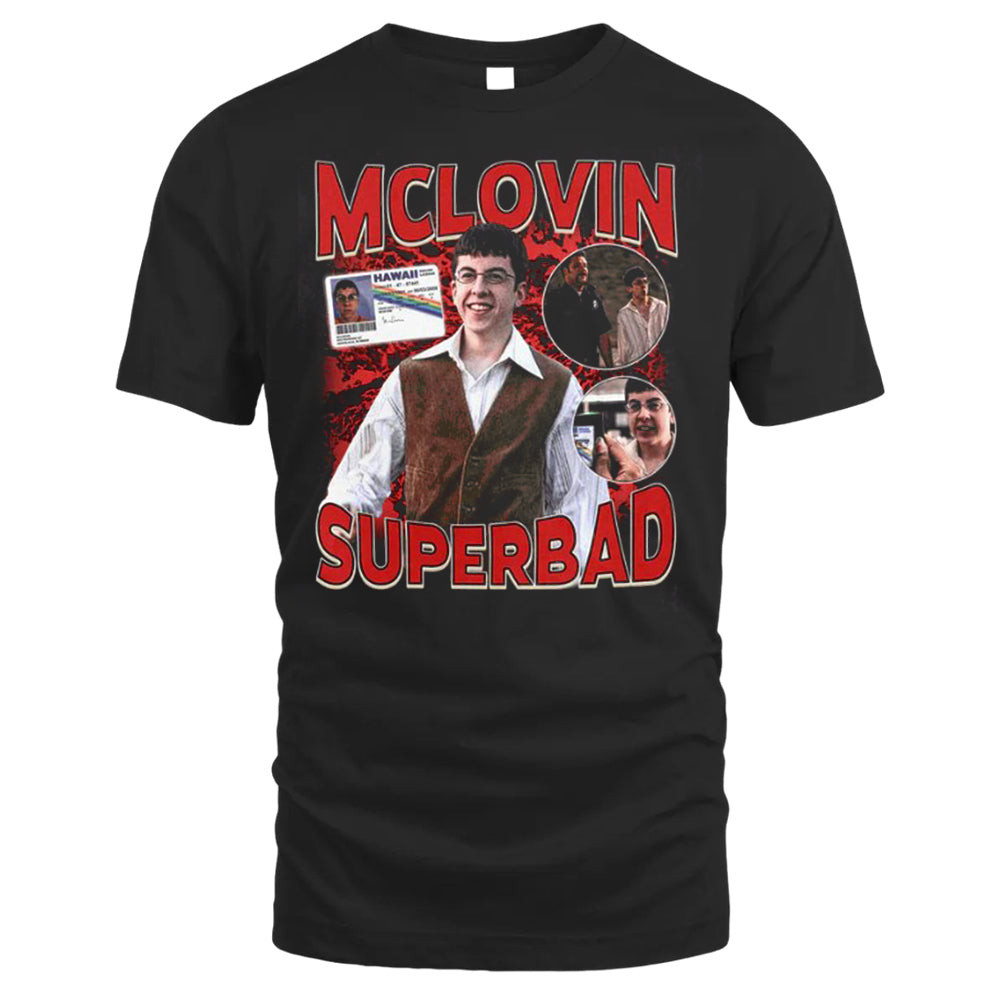Mclovin Superbad Tee, Vintage T-shirt Style