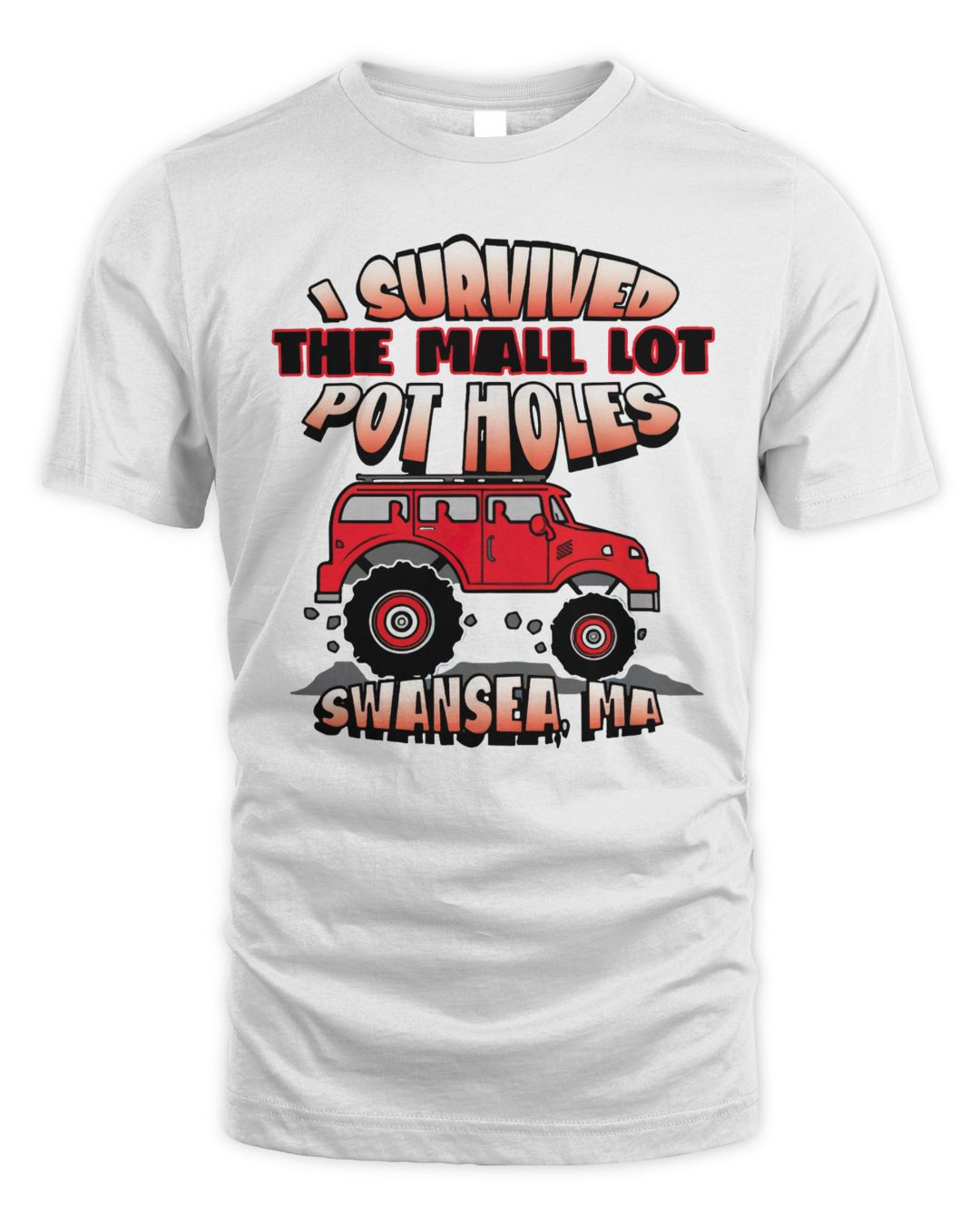 I Survived The Mall Lot Pot Holes Shirt