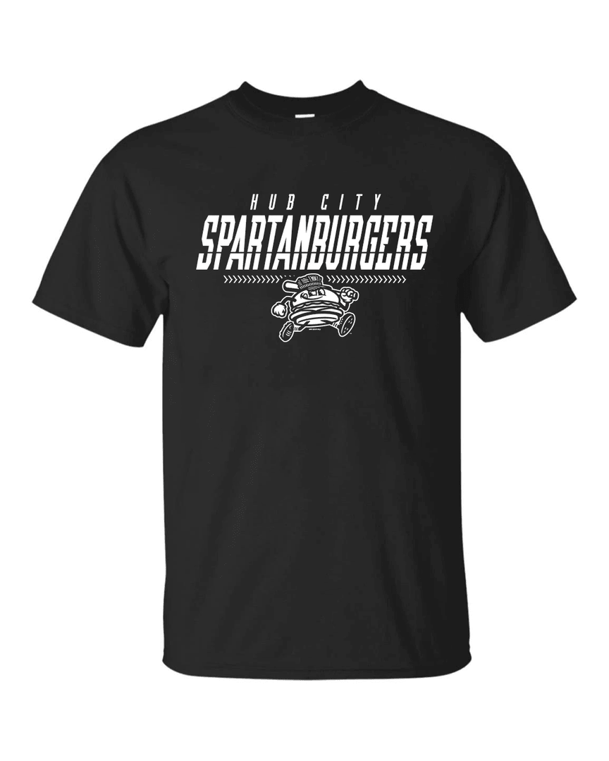 Hub City Spartanburgers Chuck Jared T Shirt