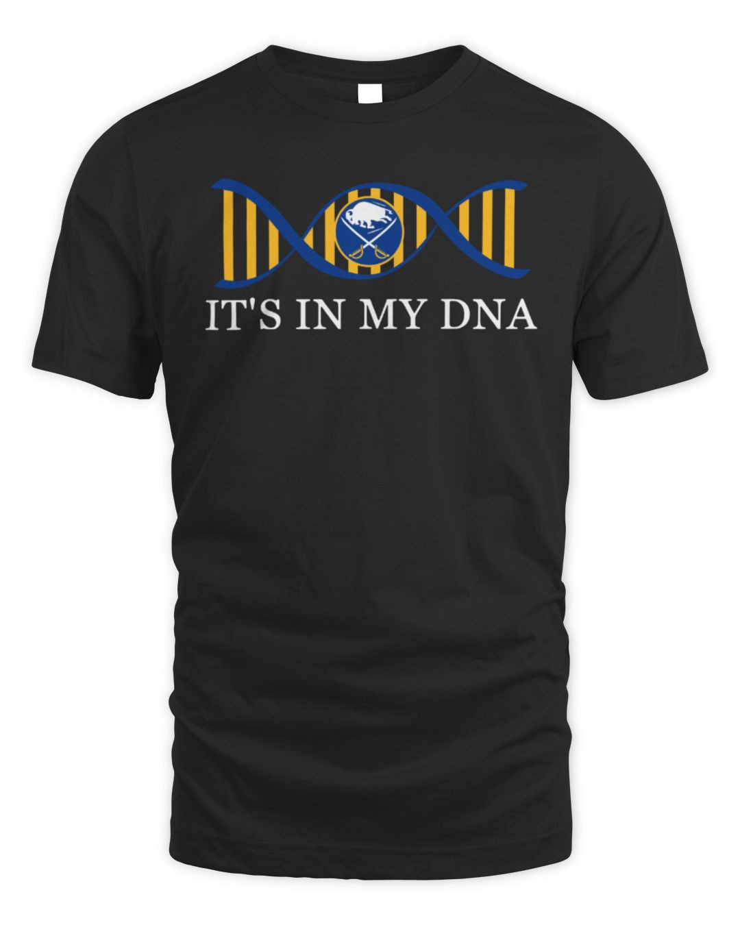 It's In My Dna Buffalo Sabres T Shirts Black