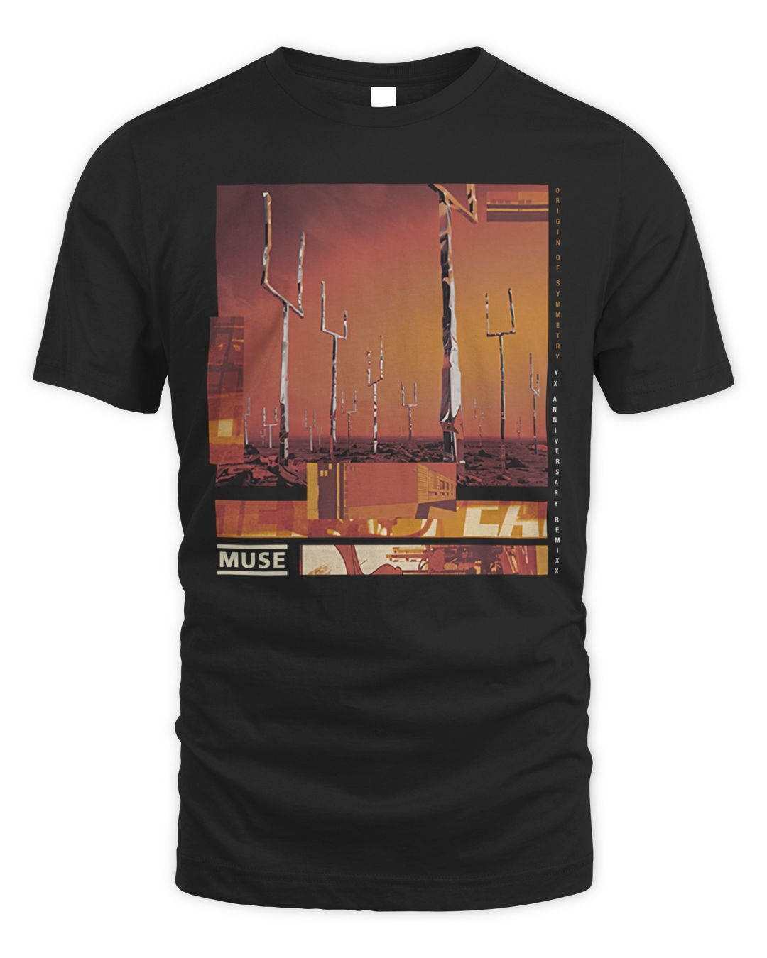 Muse Merch Origin Of Xx Cover Shirt