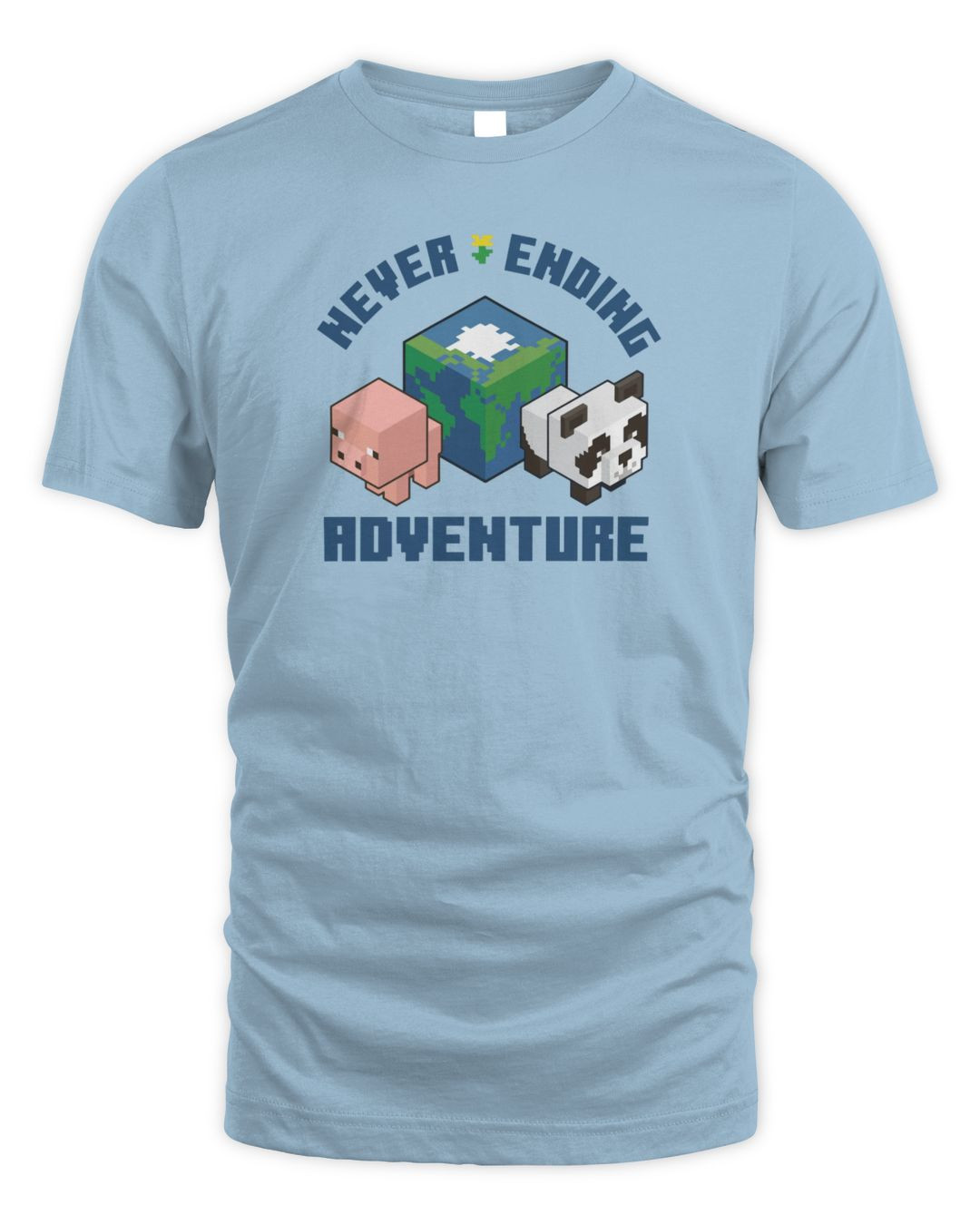 Minecraft Merch Never Ending Adventure Shirt
