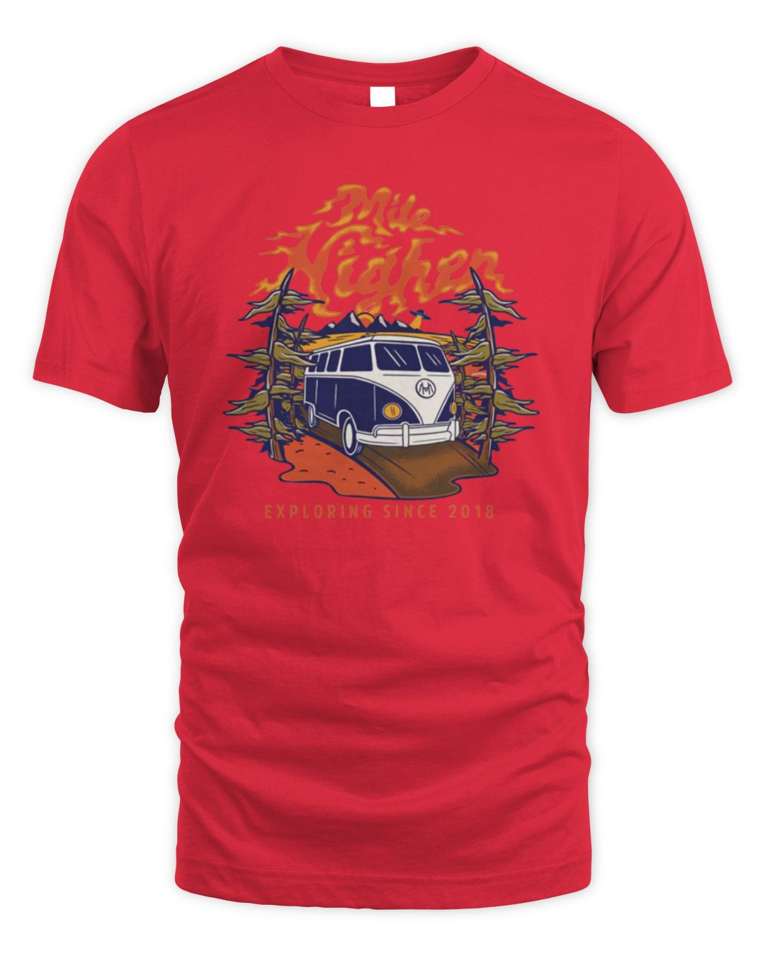 Mile Higher Podcast Merch Van T-shirt
