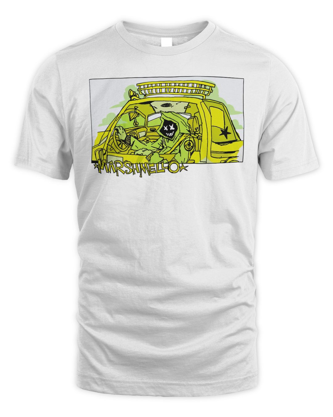 Marshmello Merch Dirt Racer Shirt