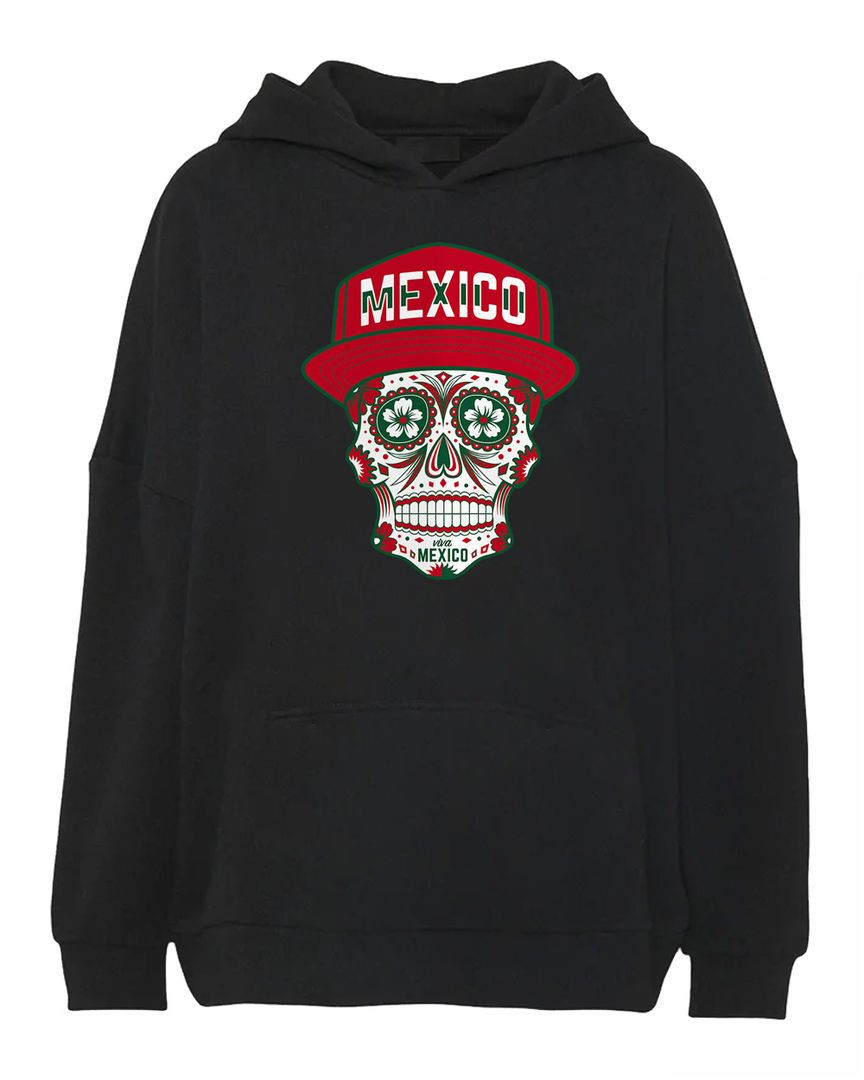 Mexico Sugar Skull Logo Hoodie
