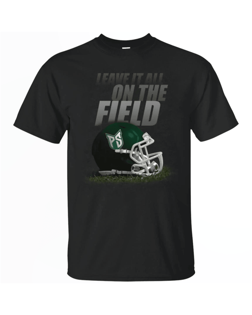 Leave It All On The Field Portland State University Vikings Gridiron T Shirt