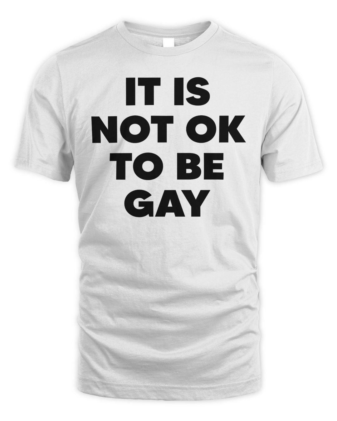 It Is Not Ok To Be Gay Shirt