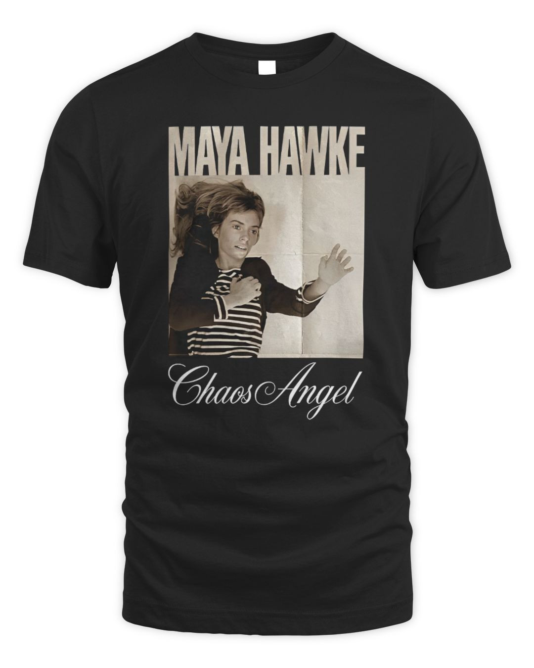 Maya Hawke Merch Chaos Angel T-shirt
