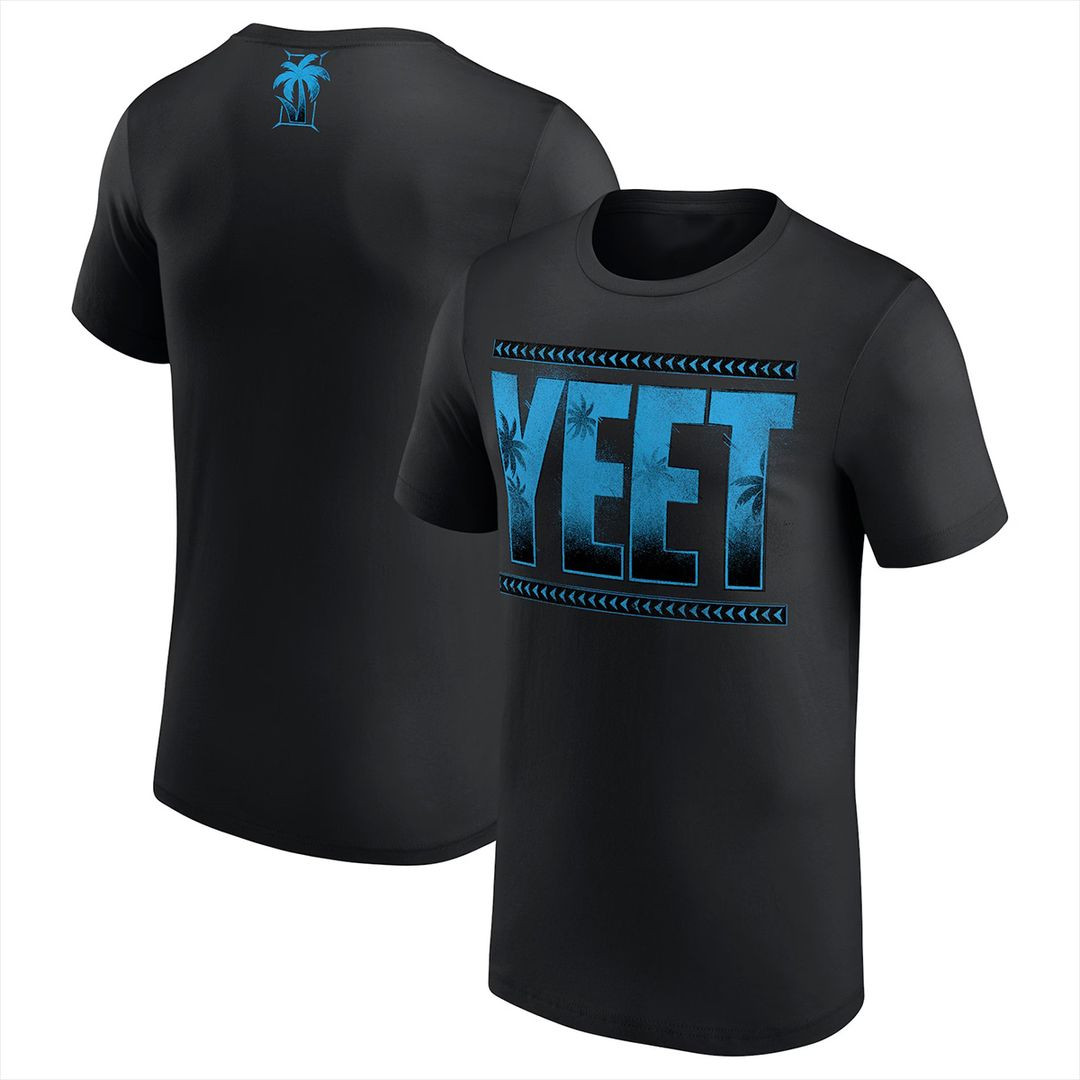 Jey Uso Merch Black Jey Uso Yeet Shirt
