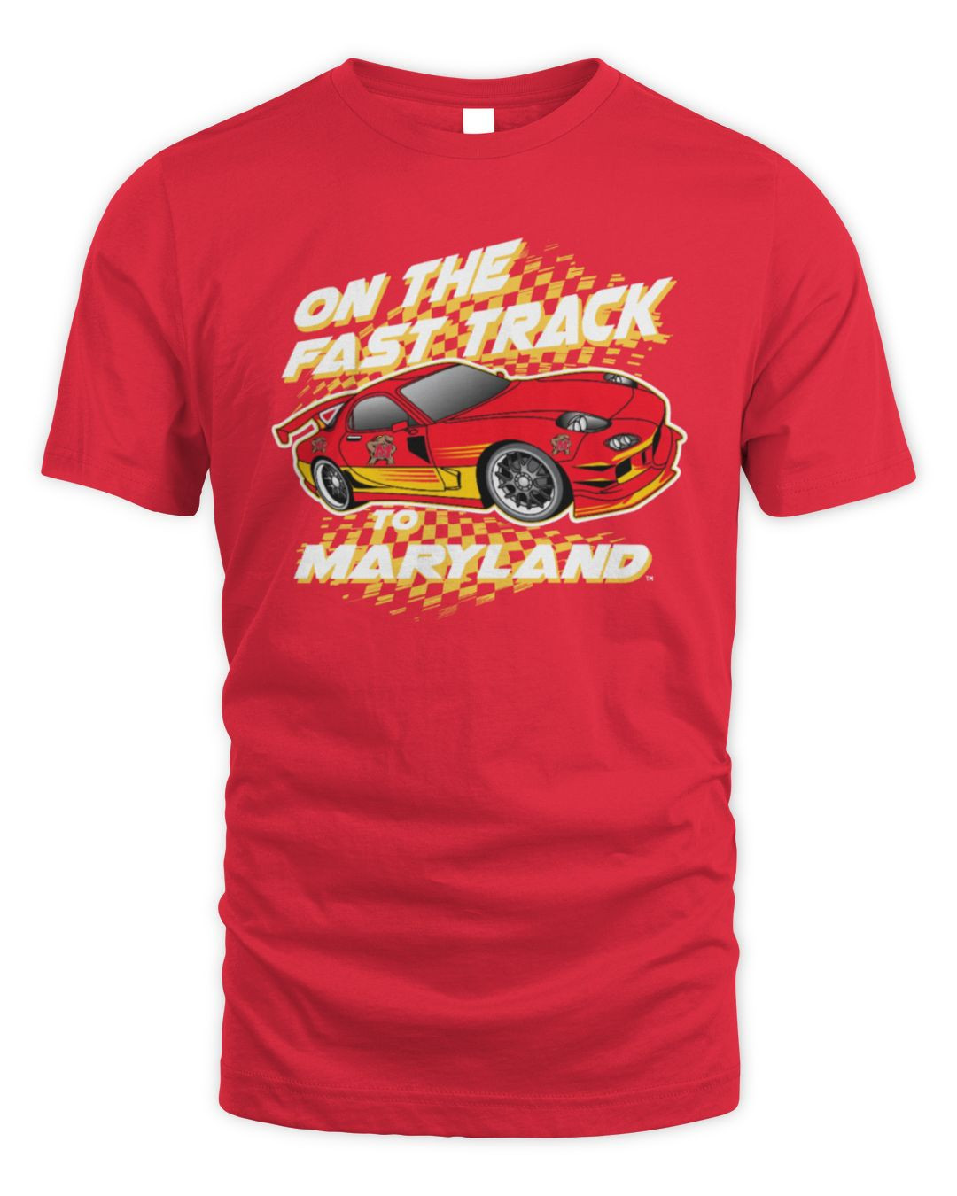 Maryland Terrapins On The Fast Track Official Hoodie Sweatshirt