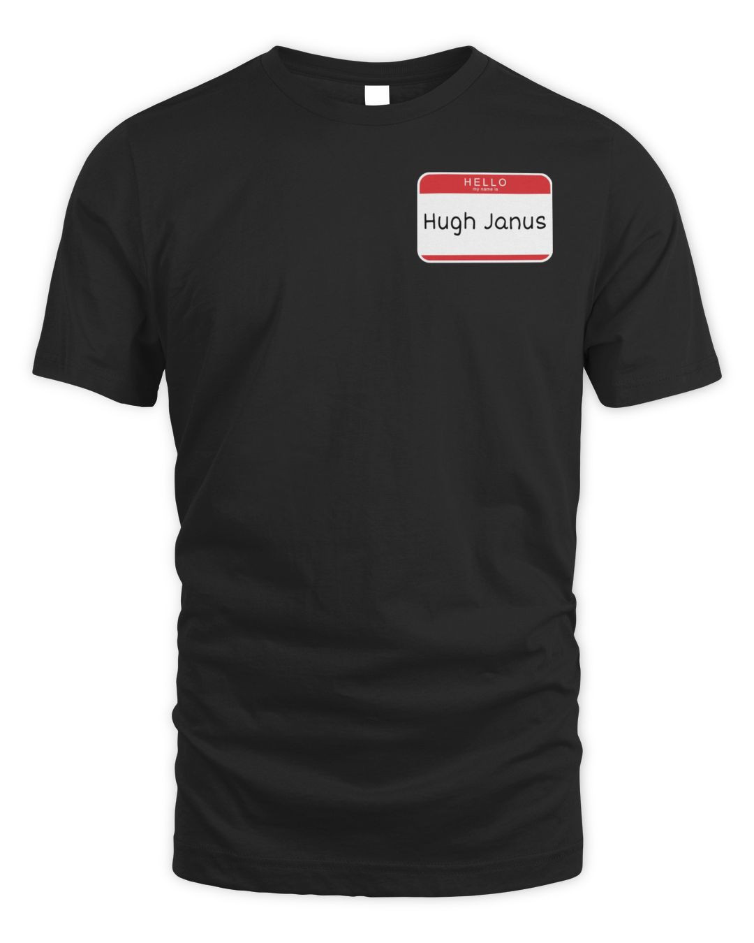 Kendrick Curry Merch Hugh Janus Name Tag Shirt