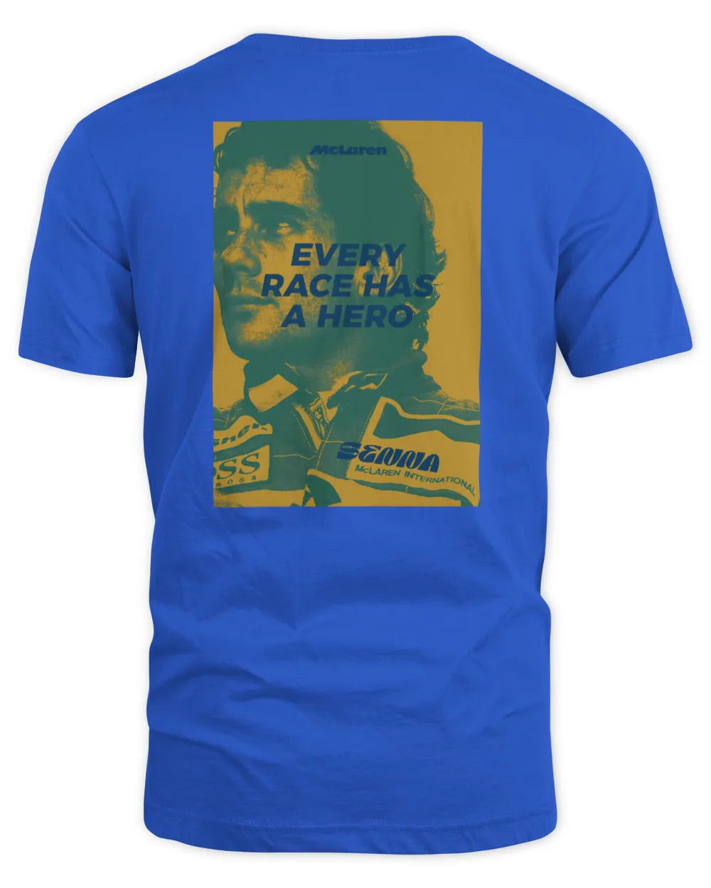 Mclaren Store Monaco Senna Back Graphic T-shirt