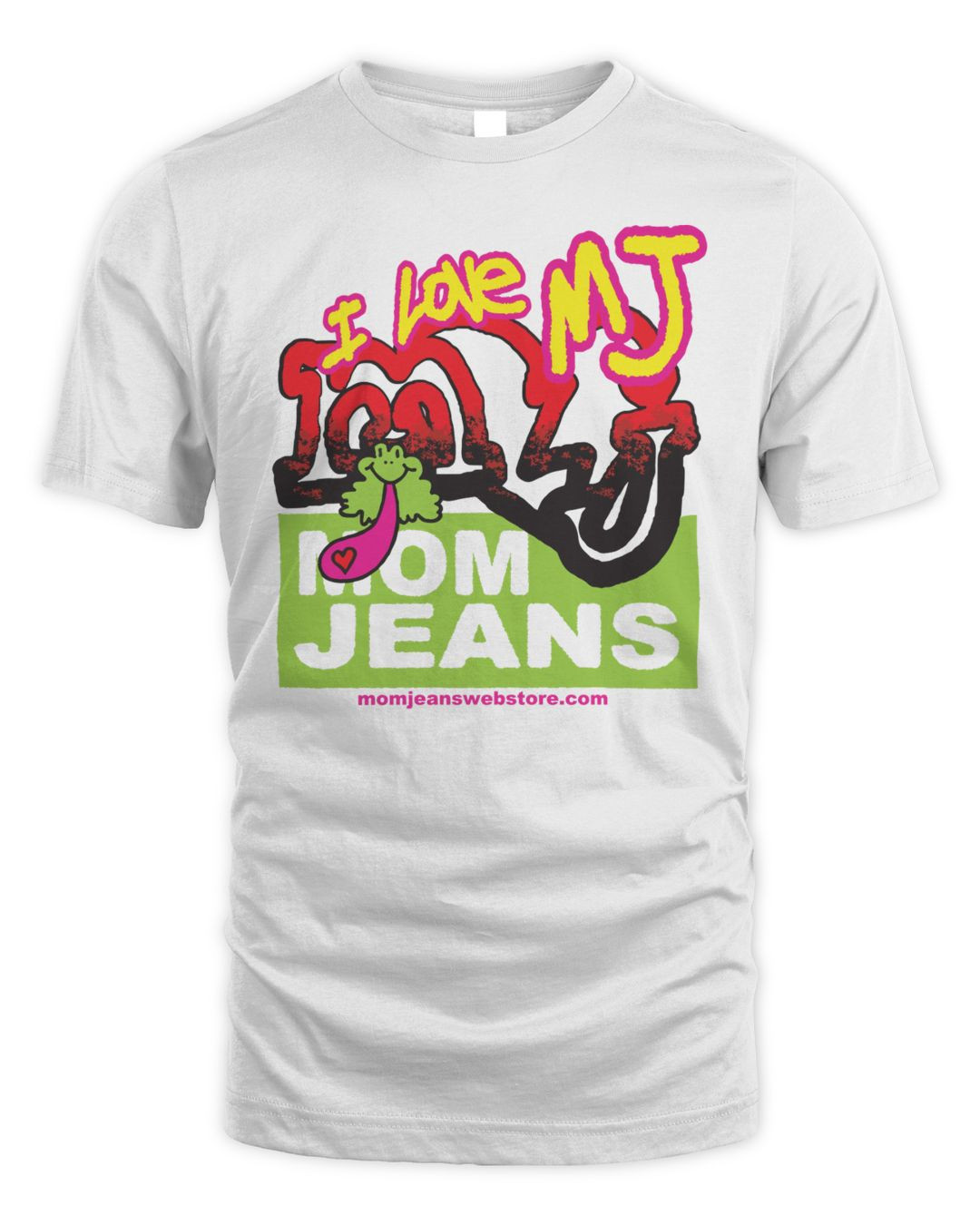 Mom Jeans Merch I Love Mj Shirt