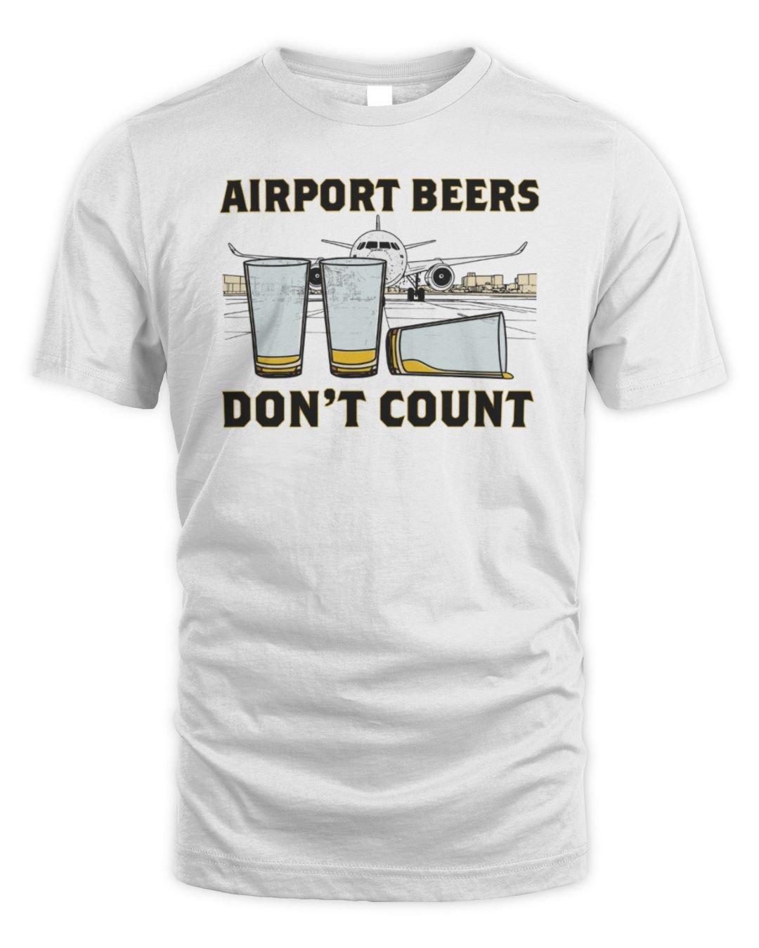 Middle Class Fancy Merch Airport Beers T Shirt