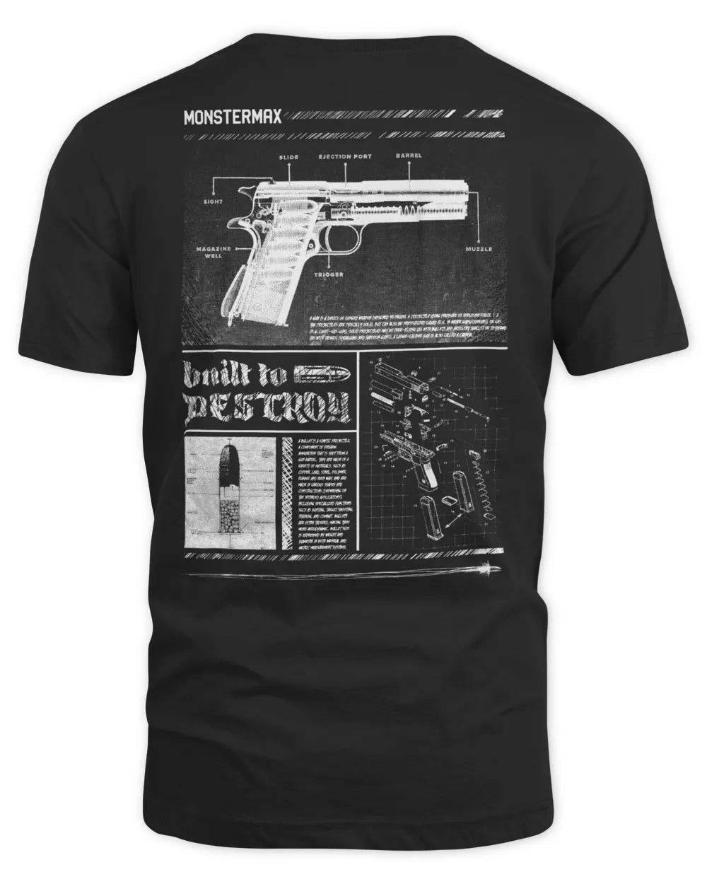 Monstermax Merch Gun Shirt