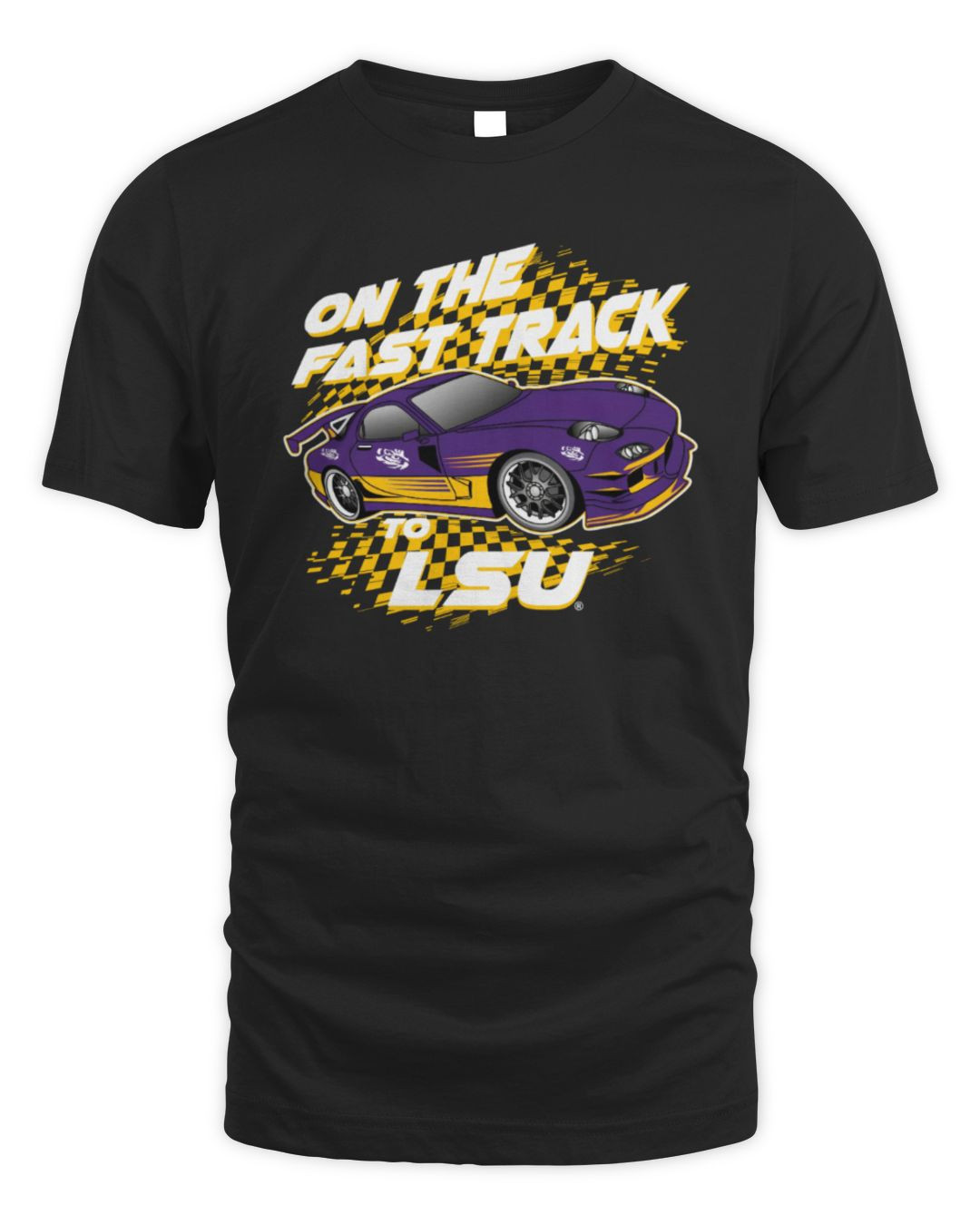 Lsu Tigers On The Fast Track T-shirt