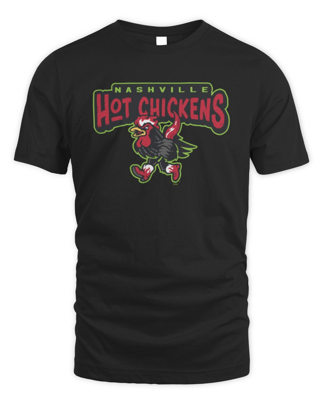 Nashville Sounds '47 Brand Submarine Imprint Hot Chickens Franklin Tee Shirt