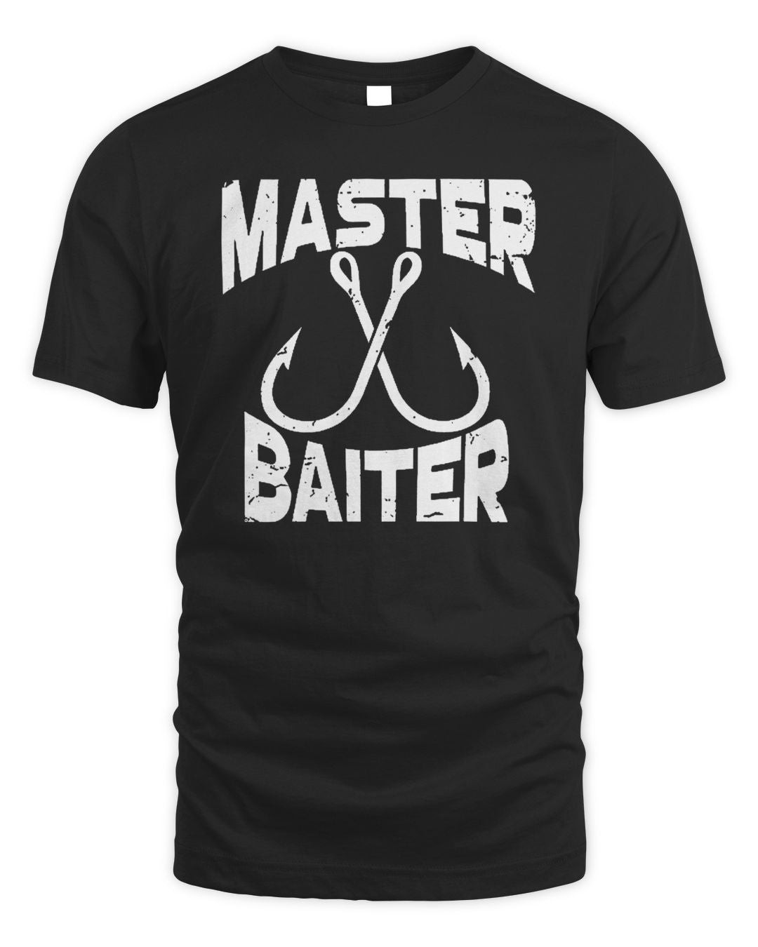 Master Baiter Fishing Black T-shirt