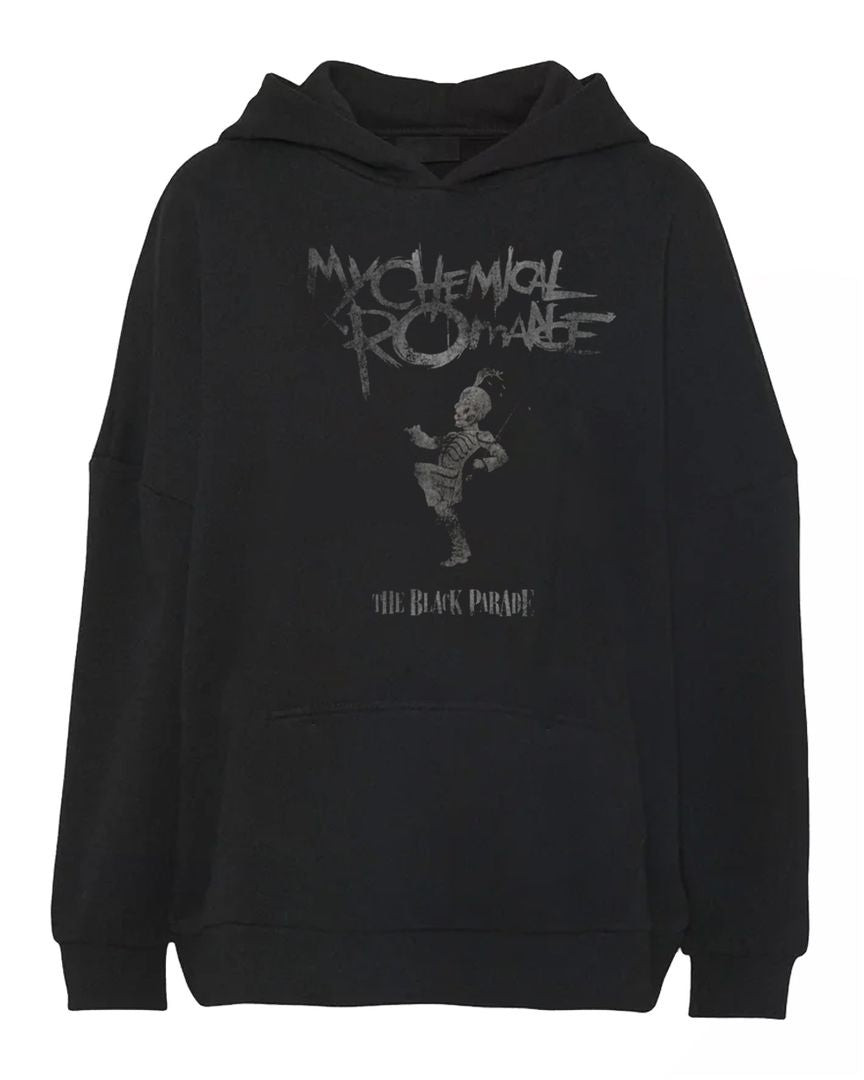 Mcr Store The Black Parade Distressed Hoodie