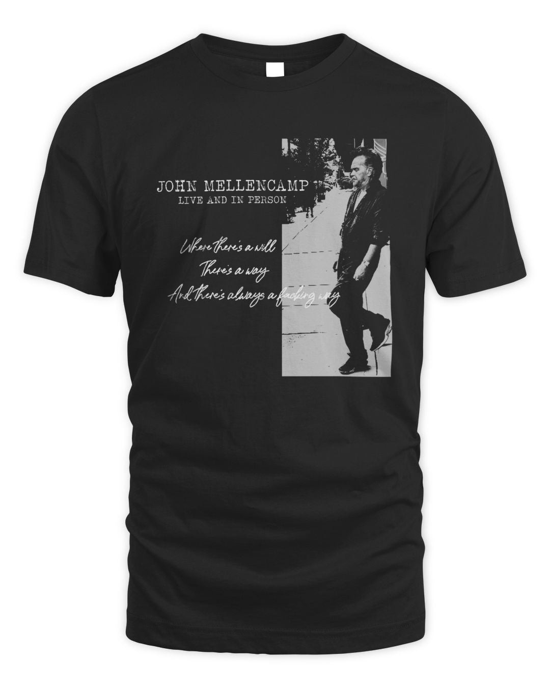 John Mellencamp Where There's A Will Official Hoodie