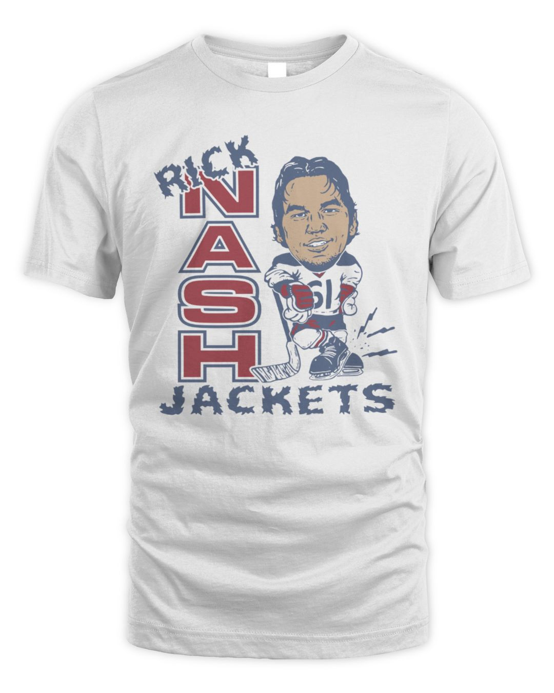 Jackets Rick Nash Homage White Shirt