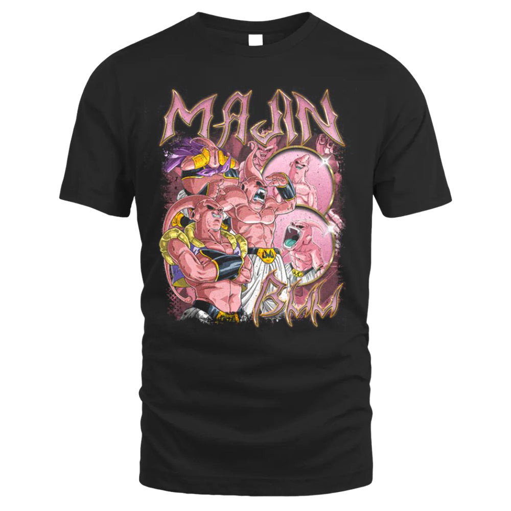 Majin Buu Dragon Ball-z Tee, Vintage T-shirt Style
