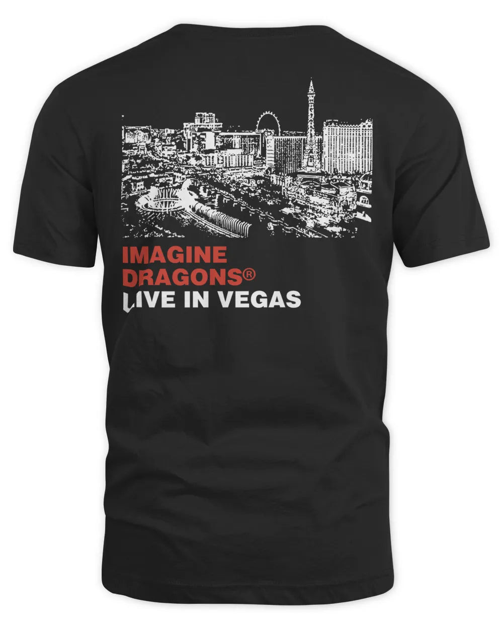 Imagine Dragons Merch Vegas Skyline Shirt