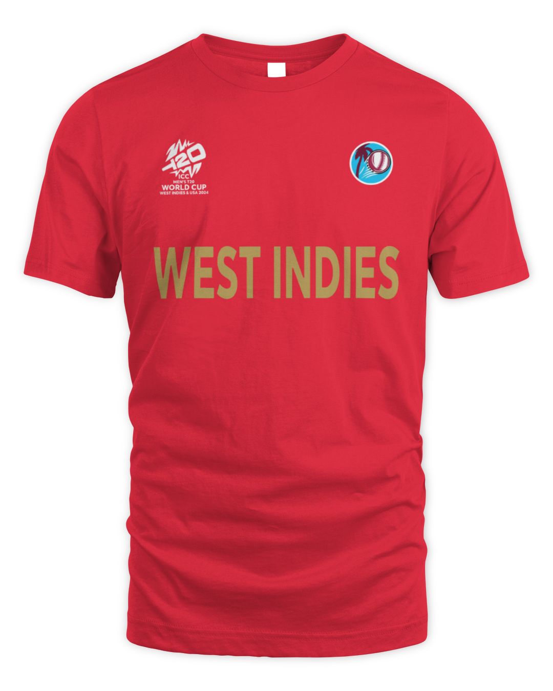 Icc T20 West Indies Cricket Country Jersey T Shirt