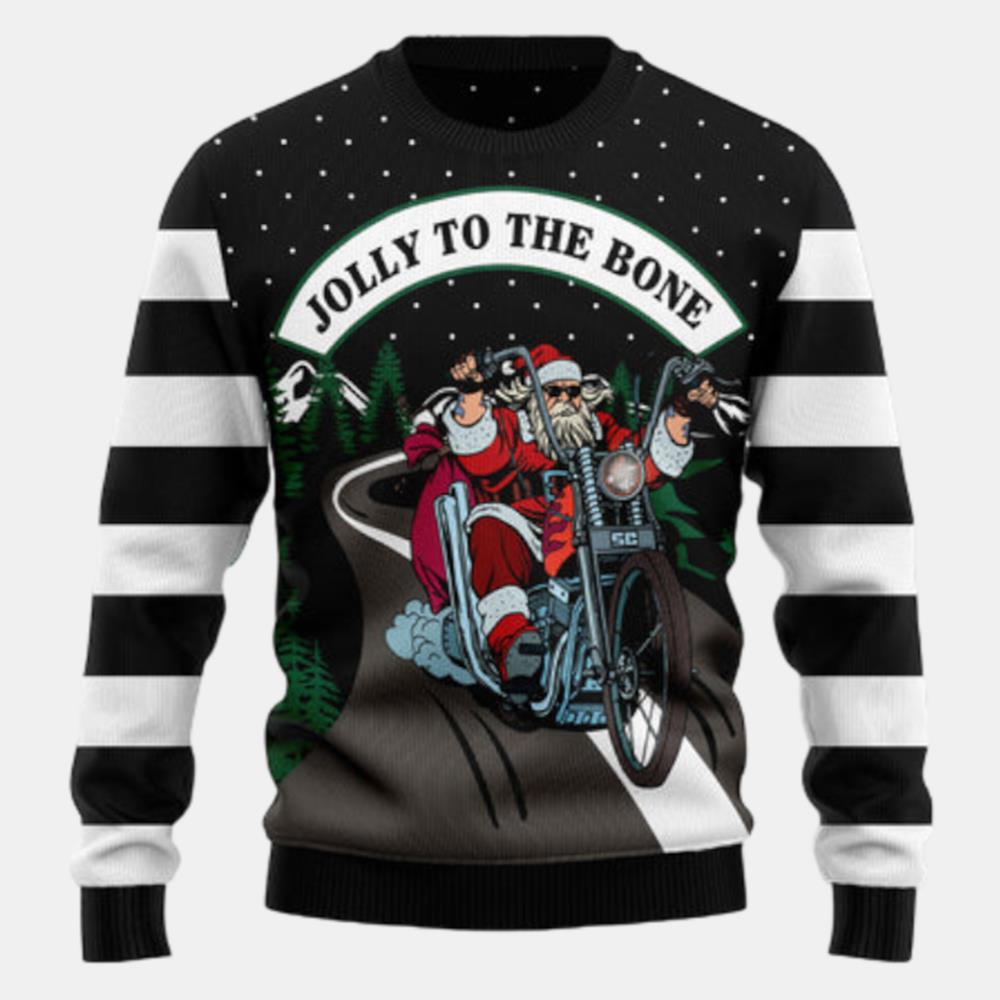 Jolly To The Bone Ugly Sweater